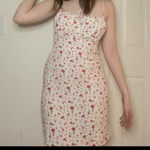 Short rose dress